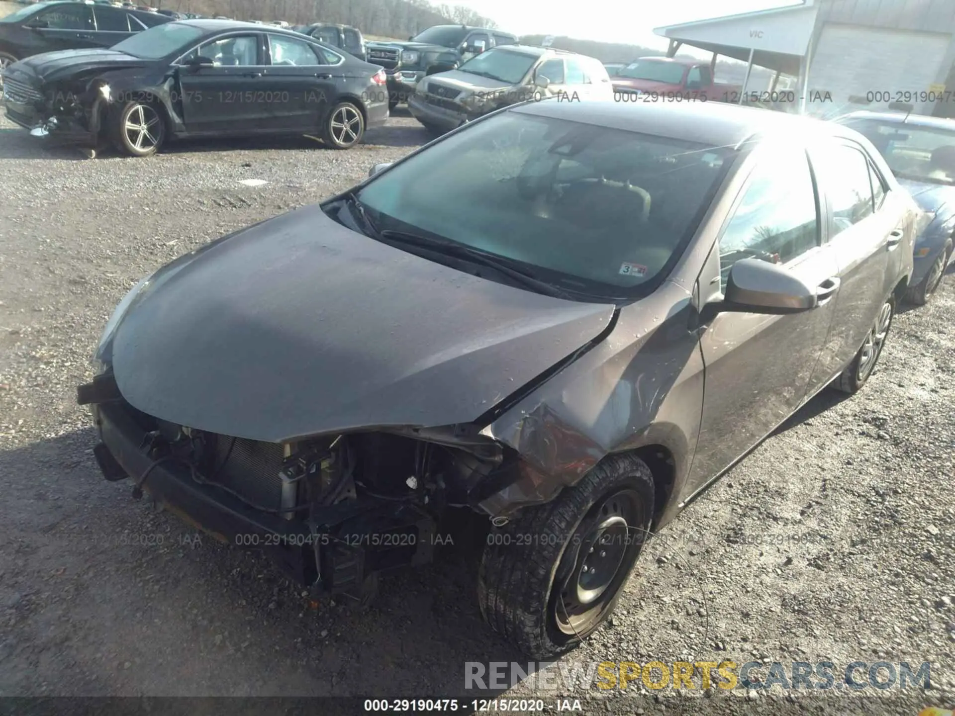 2 Photograph of a damaged car 2T1BURHE4KC148856 TOYOTA COROLLA 2019