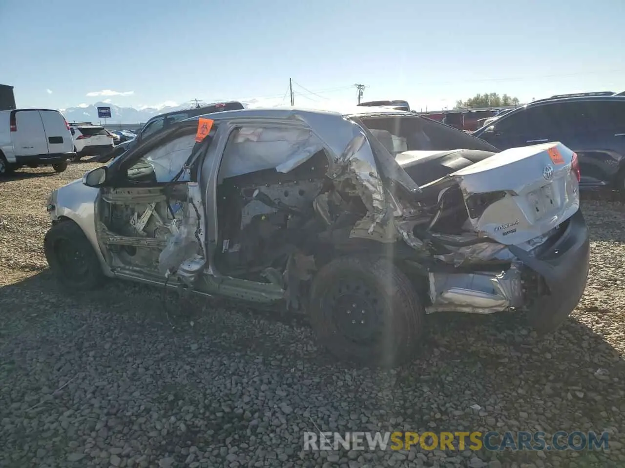 2 Фотография поврежденного автомобиля 2T1BURHE4KC149246 TOYOTA COROLLA 2019