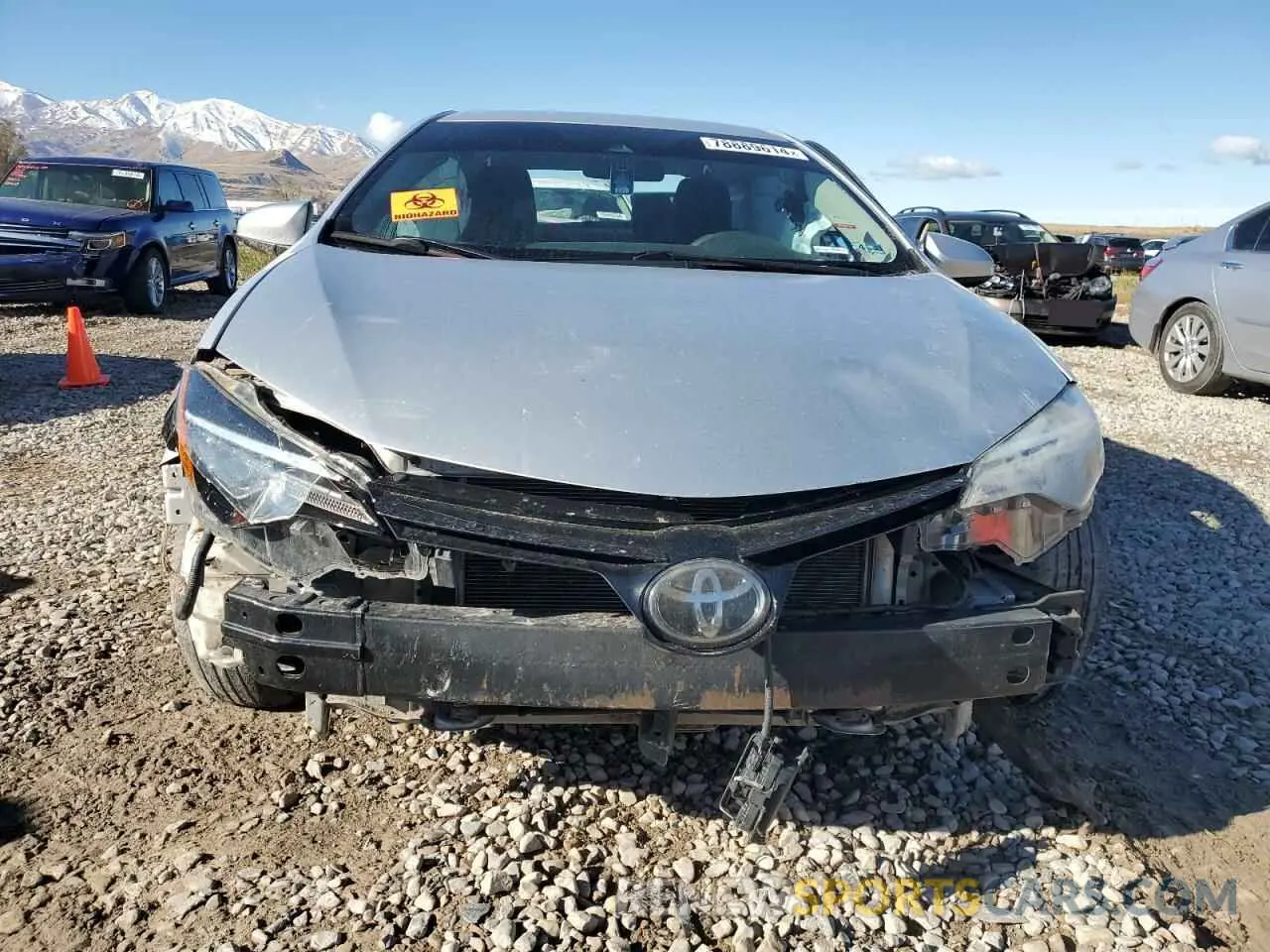 5 Фотография поврежденного автомобиля 2T1BURHE4KC149246 TOYOTA COROLLA 2019