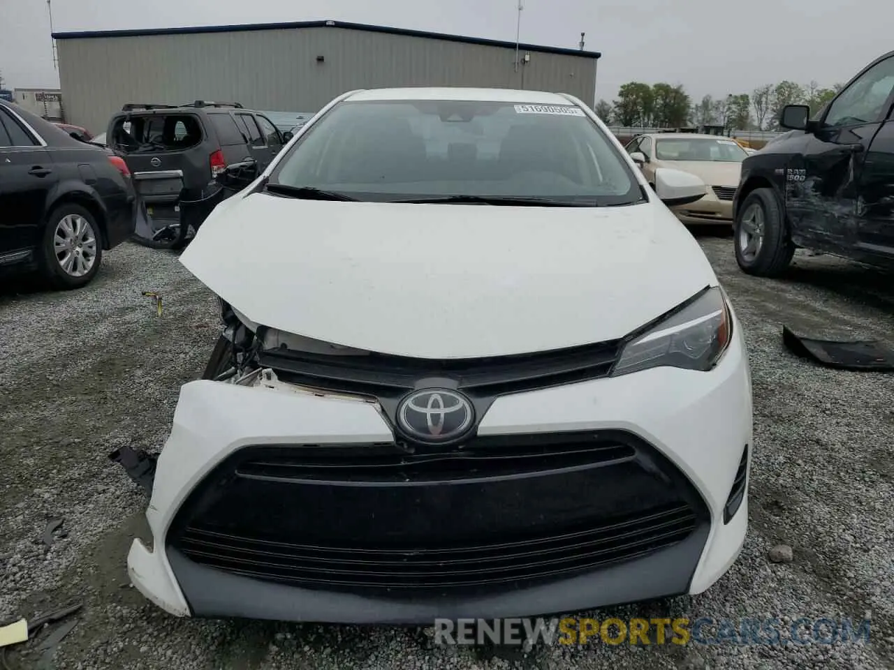 5 Фотография поврежденного автомобиля 2T1BURHE4KC154382 TOYOTA COROLLA 2019