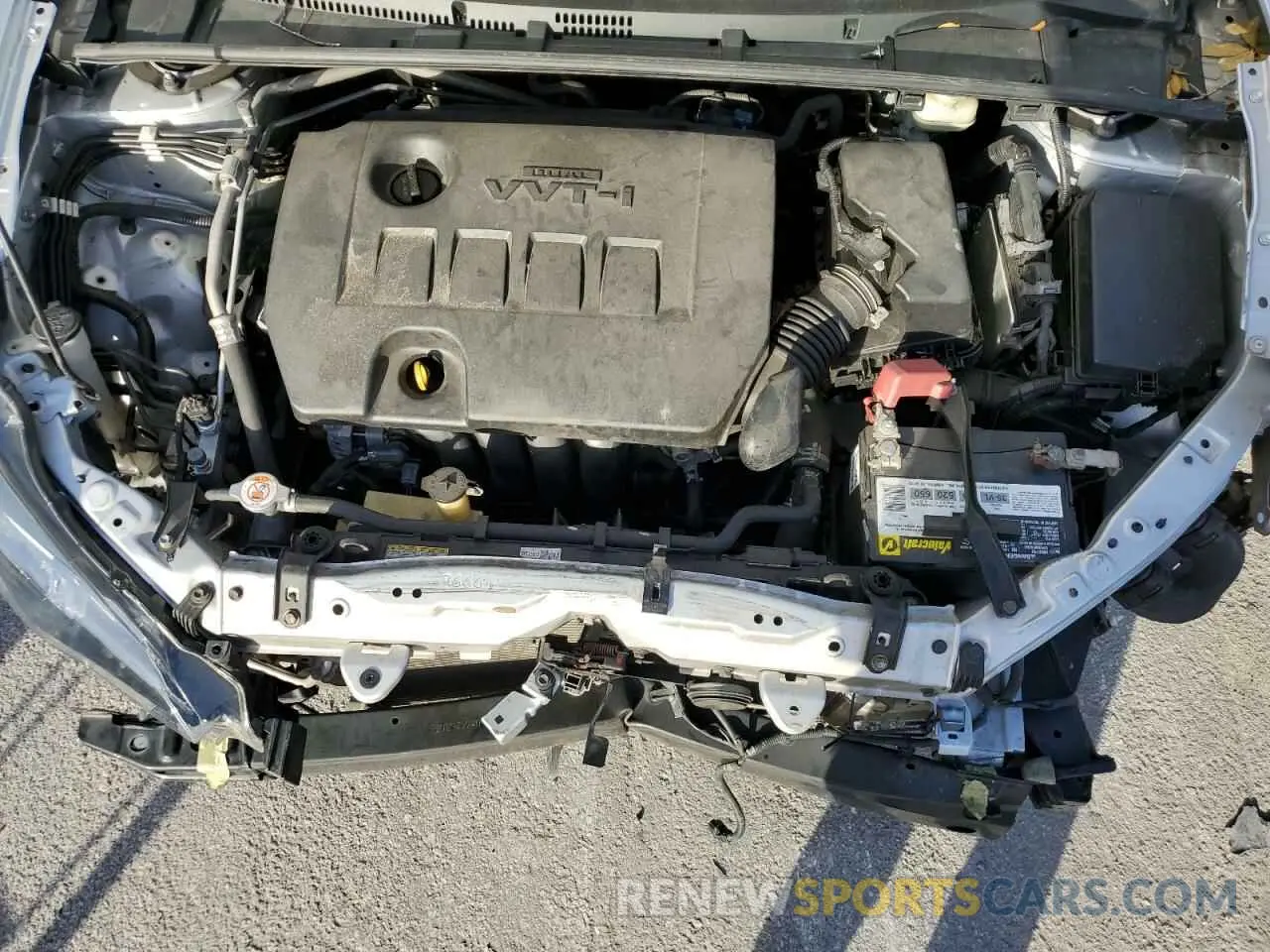 11 Photograph of a damaged car 2T1BURHE4KC158481 TOYOTA COROLLA 2019