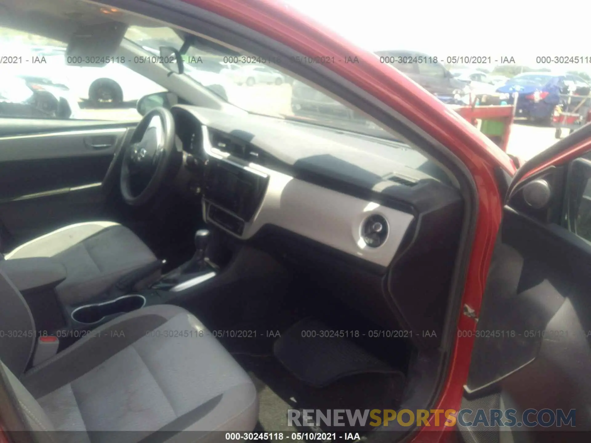 5 Photograph of a damaged car 2T1BURHE4KC159954 TOYOTA COROLLA 2019