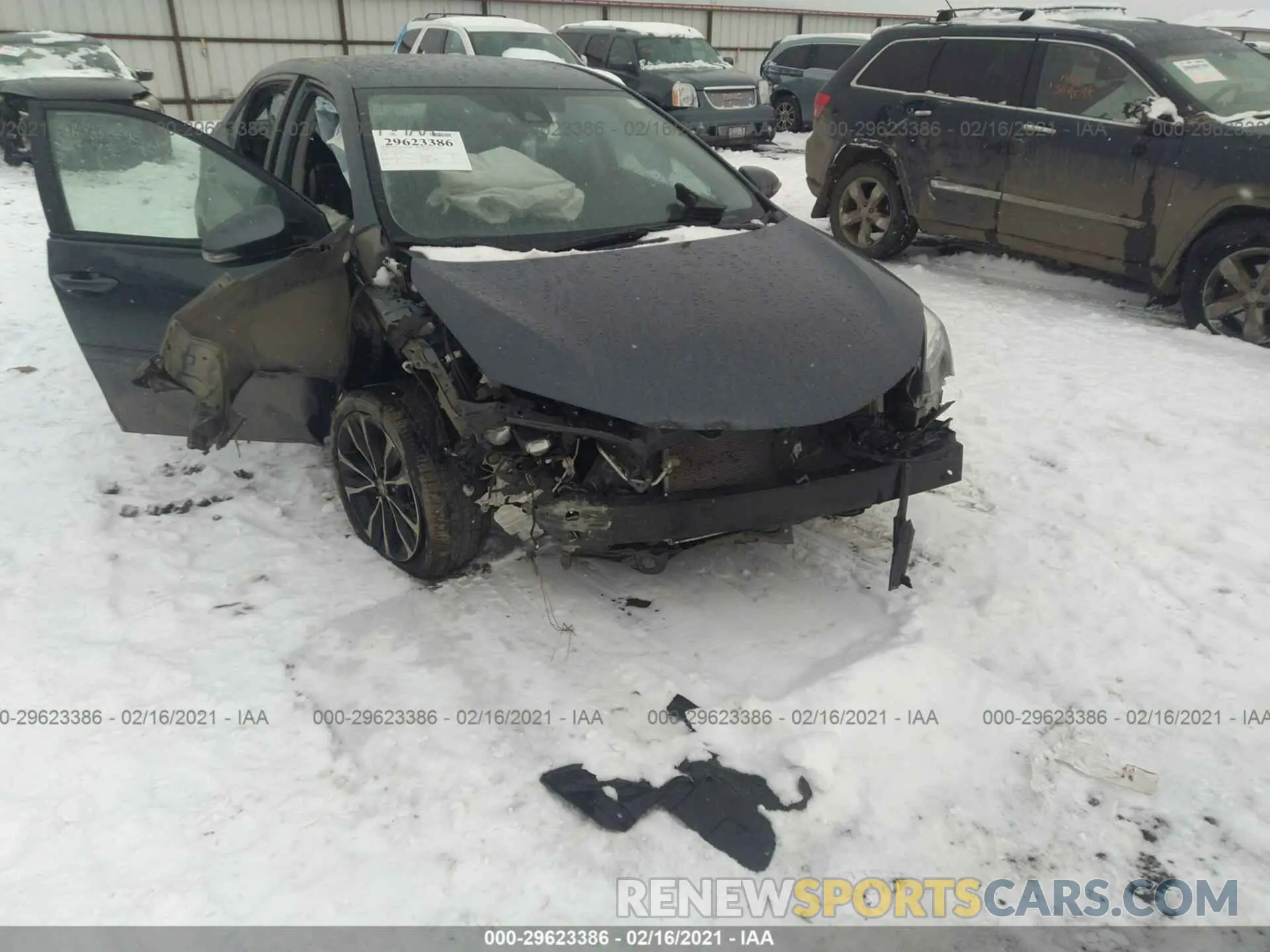 6 Photograph of a damaged car 2T1BURHE4KC183946 TOYOTA COROLLA 2019