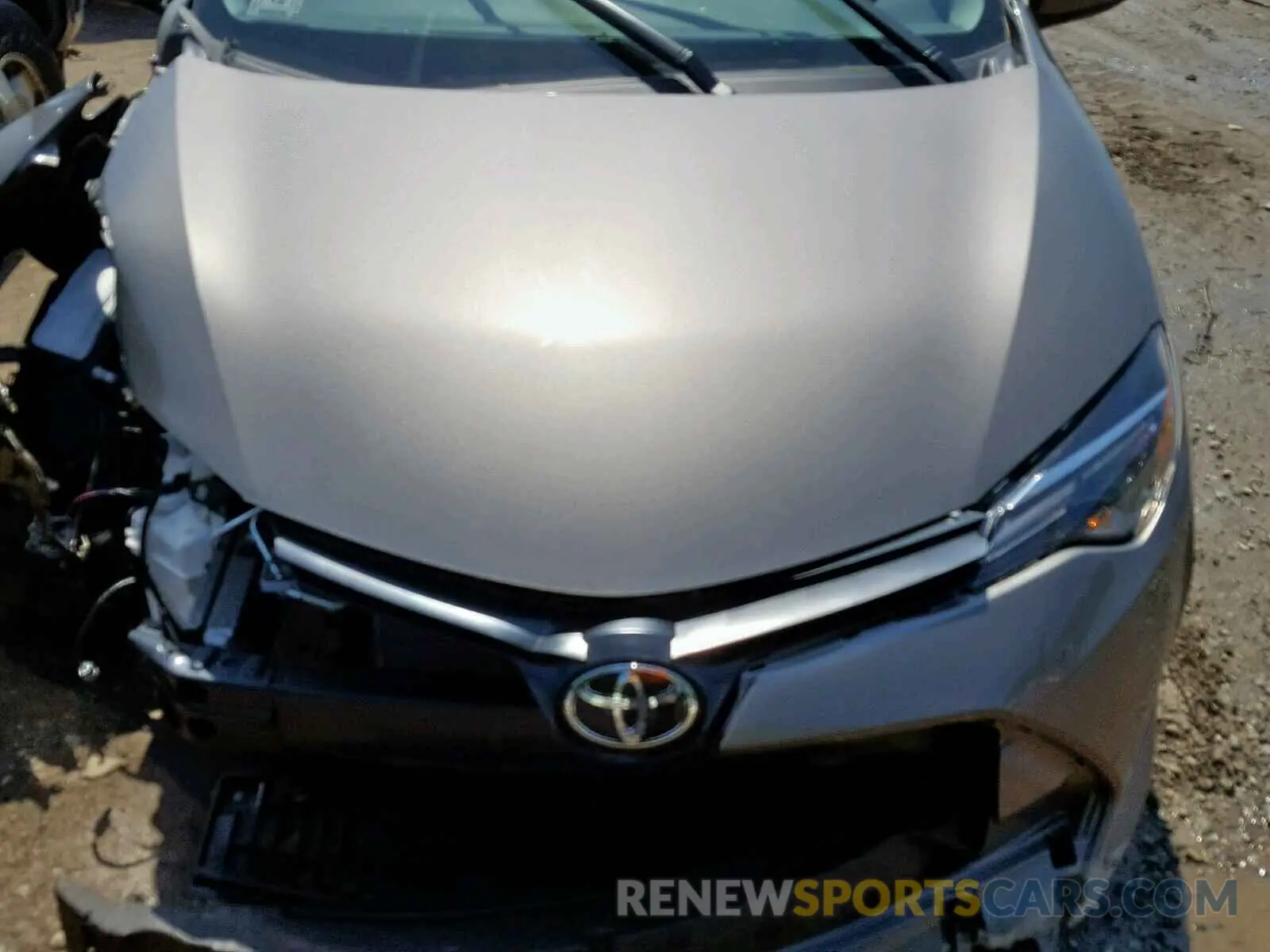 7 Photograph of a damaged car 2T1BURHE4KC187947 TOYOTA COROLLA 2019