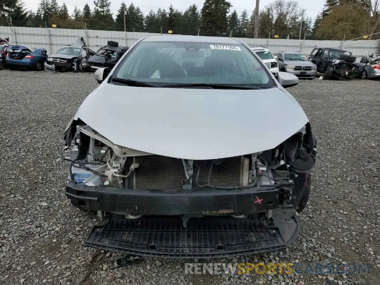 5 Photograph of a damaged car 2T1BURHE4KC204472 TOYOTA COROLLA 2019