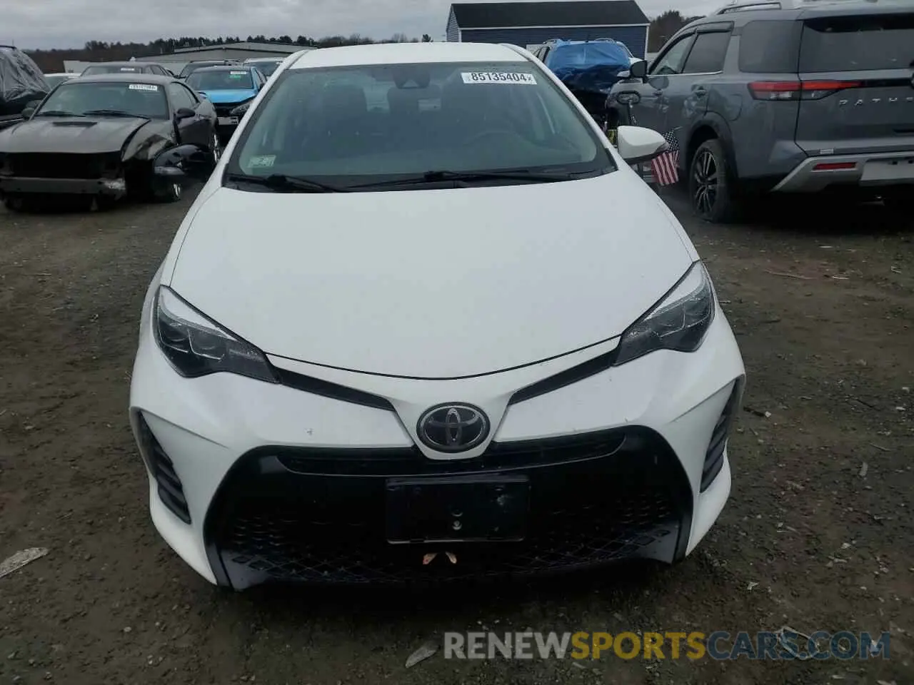 5 Photograph of a damaged car 2T1BURHE4KC207520 TOYOTA COROLLA 2019