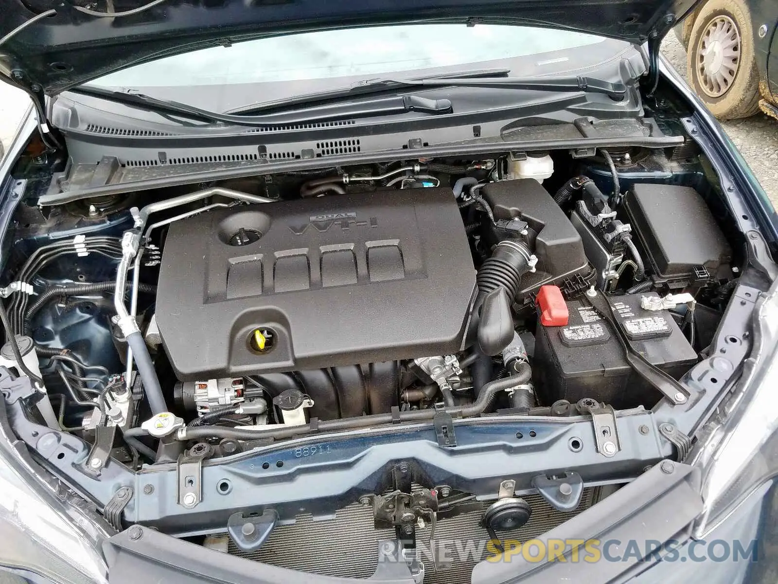 7 Photograph of a damaged car 2T1BURHE4KC210711 TOYOTA COROLLA 2019
