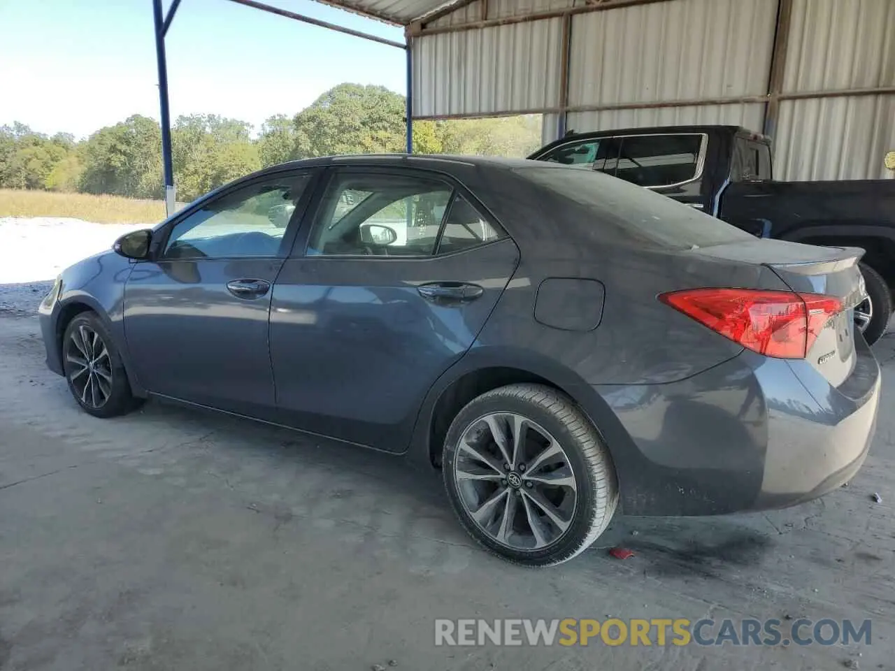 2 Photograph of a damaged car 2T1BURHE4KC224382 TOYOTA COROLLA 2019