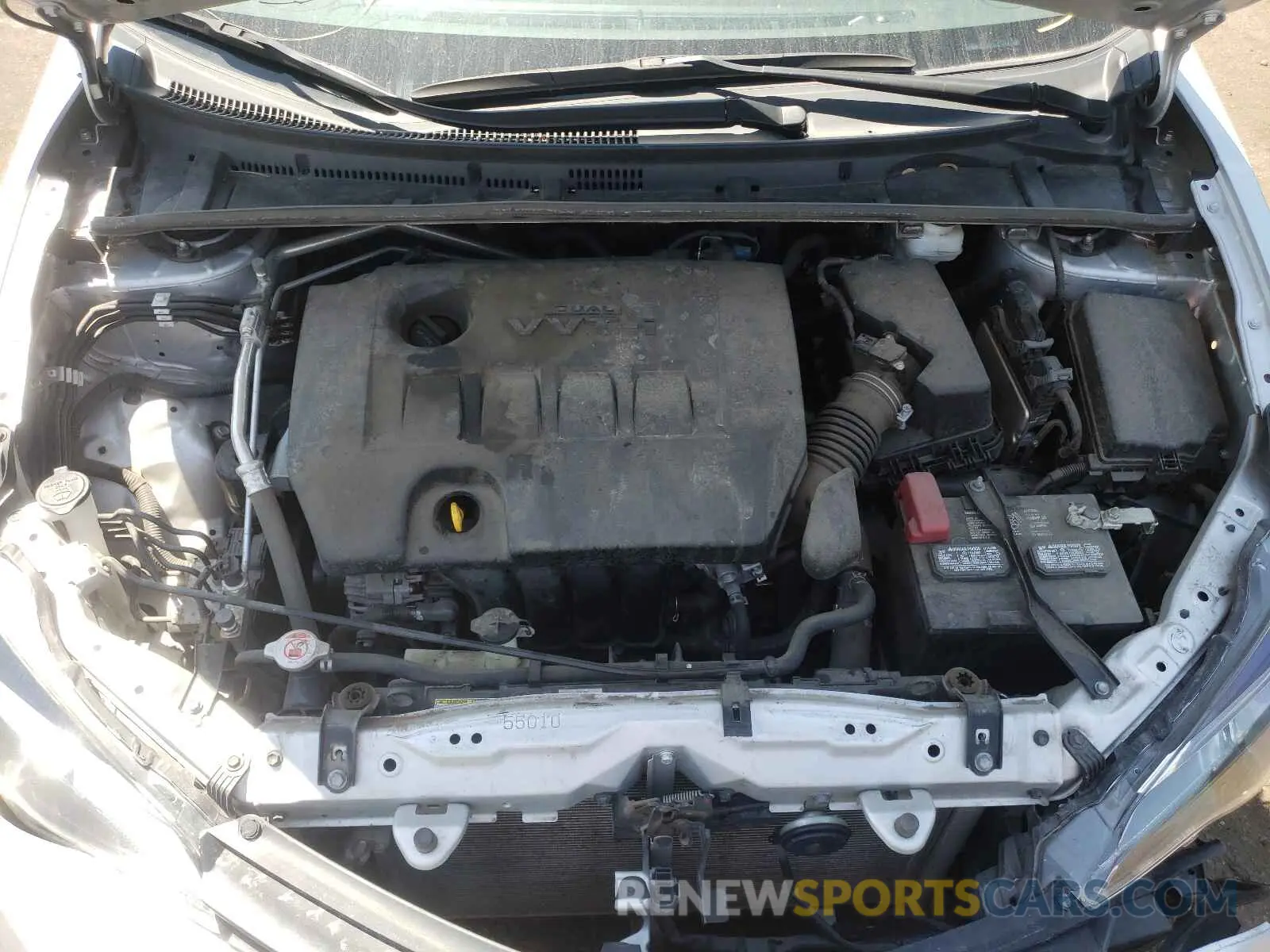 7 Photograph of a damaged car 2T1BURHE4KC226780 TOYOTA COROLLA 2019