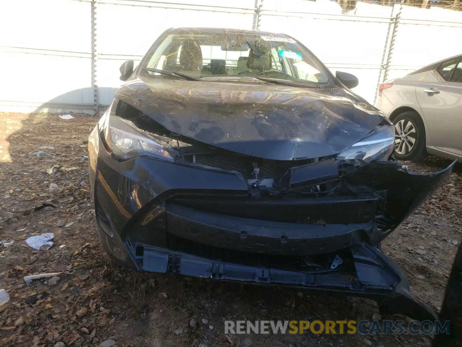 9 Photograph of a damaged car 2T1BURHE4KC234586 TOYOTA COROLLA 2019