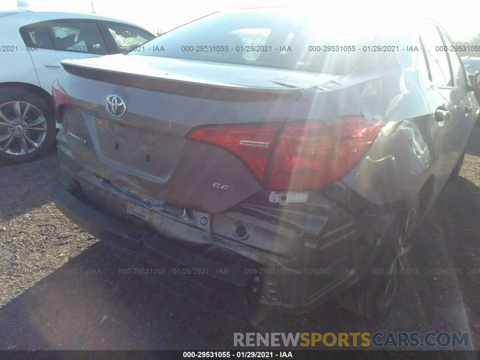 6 Photograph of a damaged car 2T1BURHE4KC242963 TOYOTA COROLLA 2019