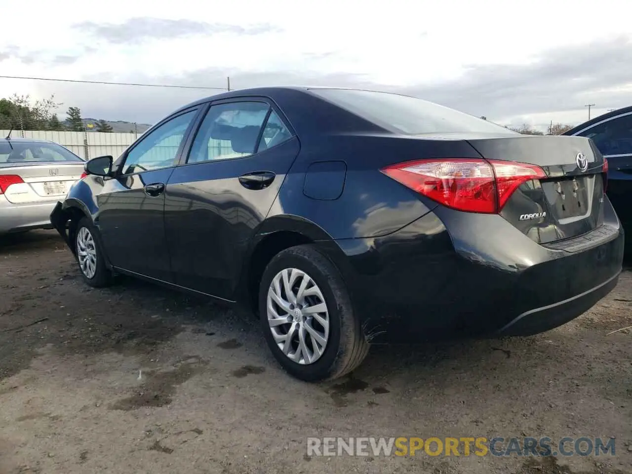2 Photograph of a damaged car 2T1BURHE4KC244308 TOYOTA COROLLA 2019