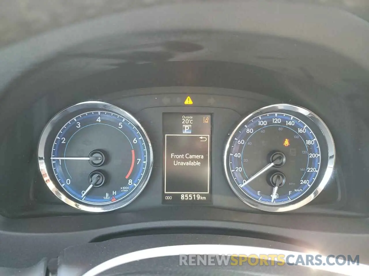 9 Photograph of a damaged car 2T1BURHE5KC126834 TOYOTA COROLLA 2019