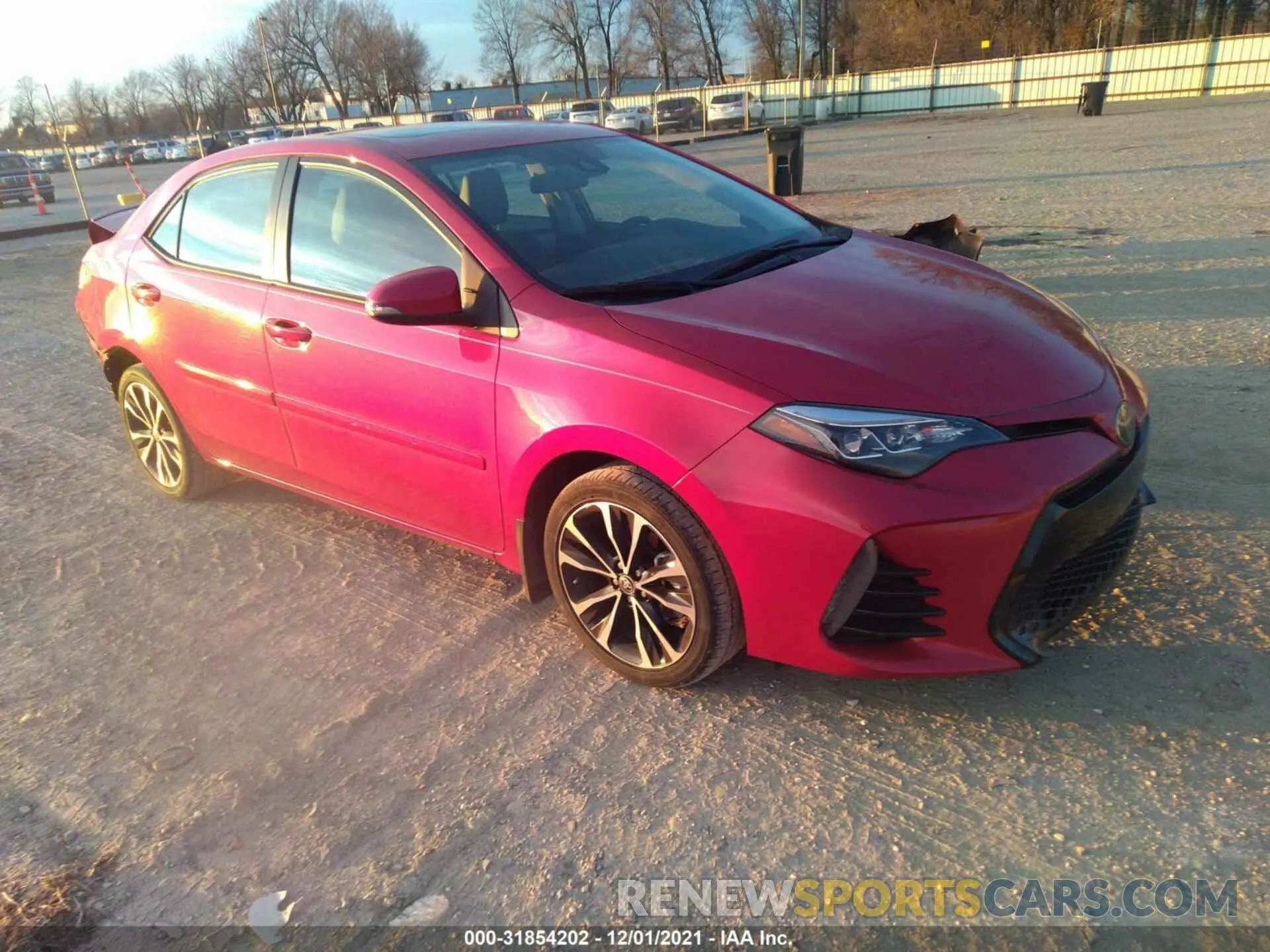 1 Фотография поврежденного автомобиля 2T1BURHE5KC143052 TOYOTA COROLLA 2019