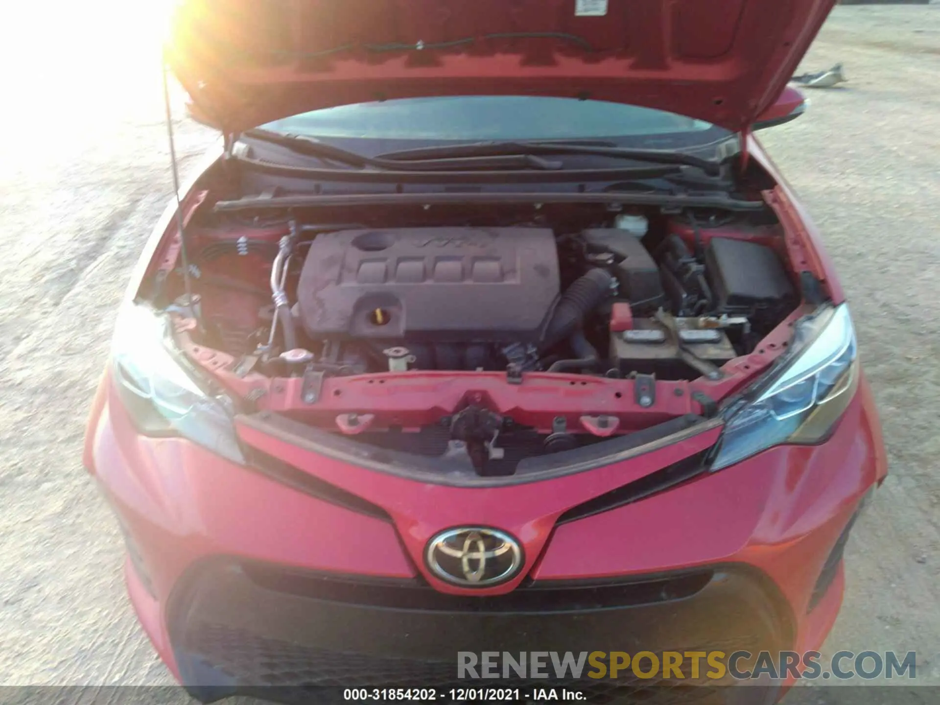 10 Фотография поврежденного автомобиля 2T1BURHE5KC143052 TOYOTA COROLLA 2019