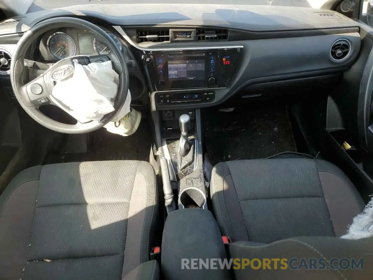 8 Photograph of a damaged car 2T1BURHE5KC144458 TOYOTA COROLLA 2019