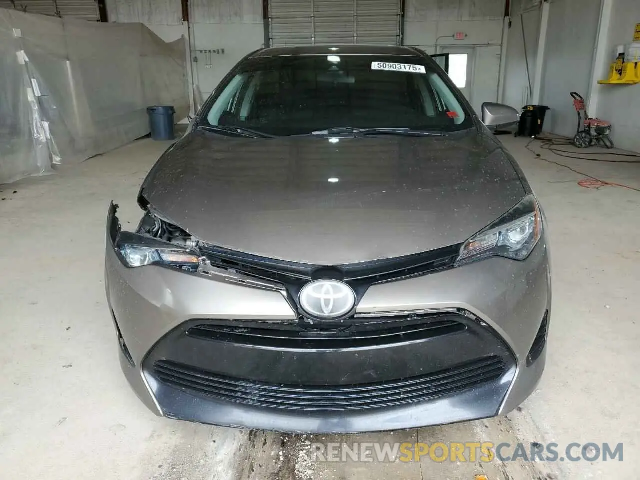 5 Фотография поврежденного автомобиля 2T1BURHE5KC146503 TOYOTA COROLLA 2019