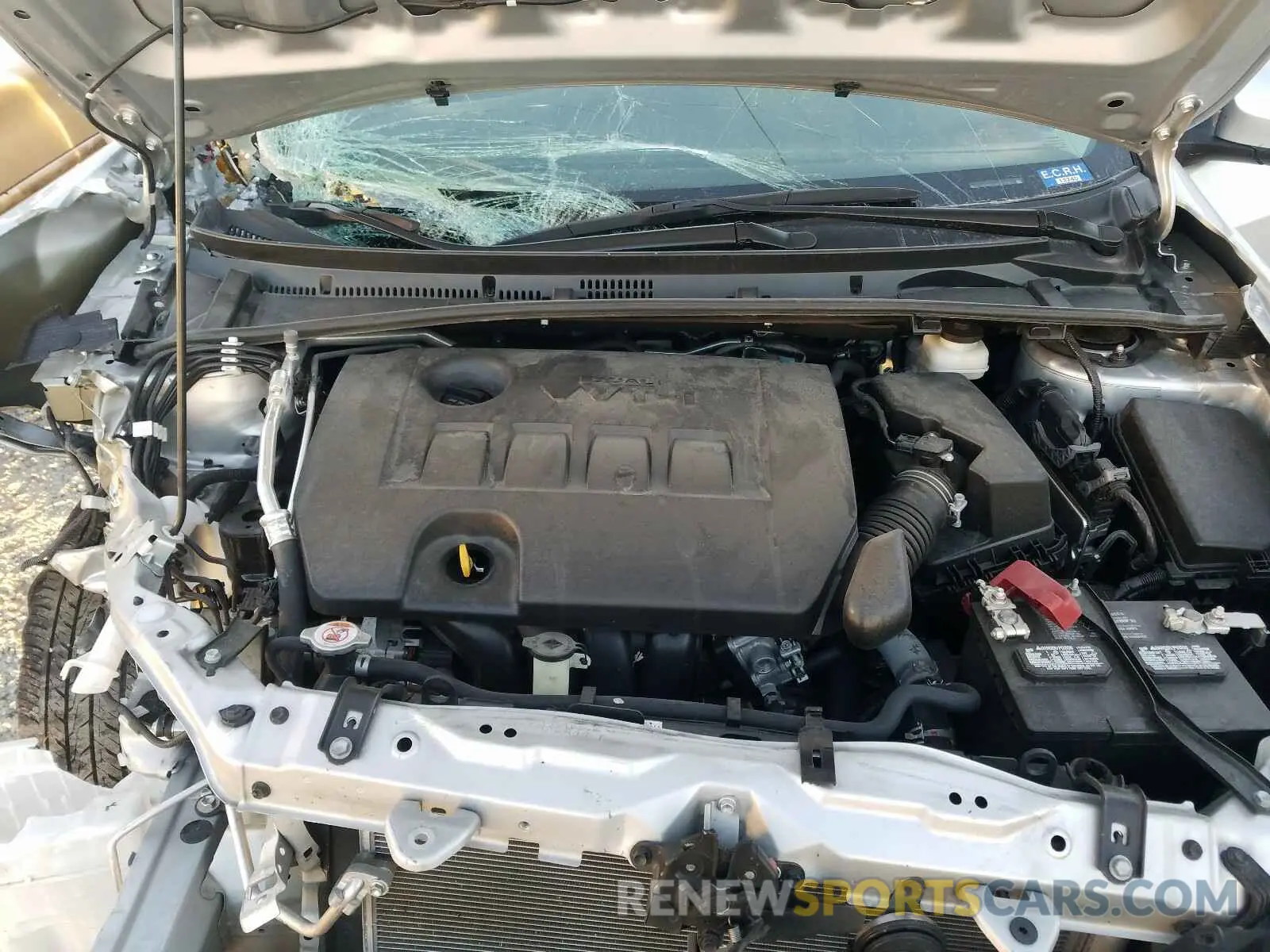 7 Photograph of a damaged car 2T1BURHE5KC151894 TOYOTA COROLLA 2019