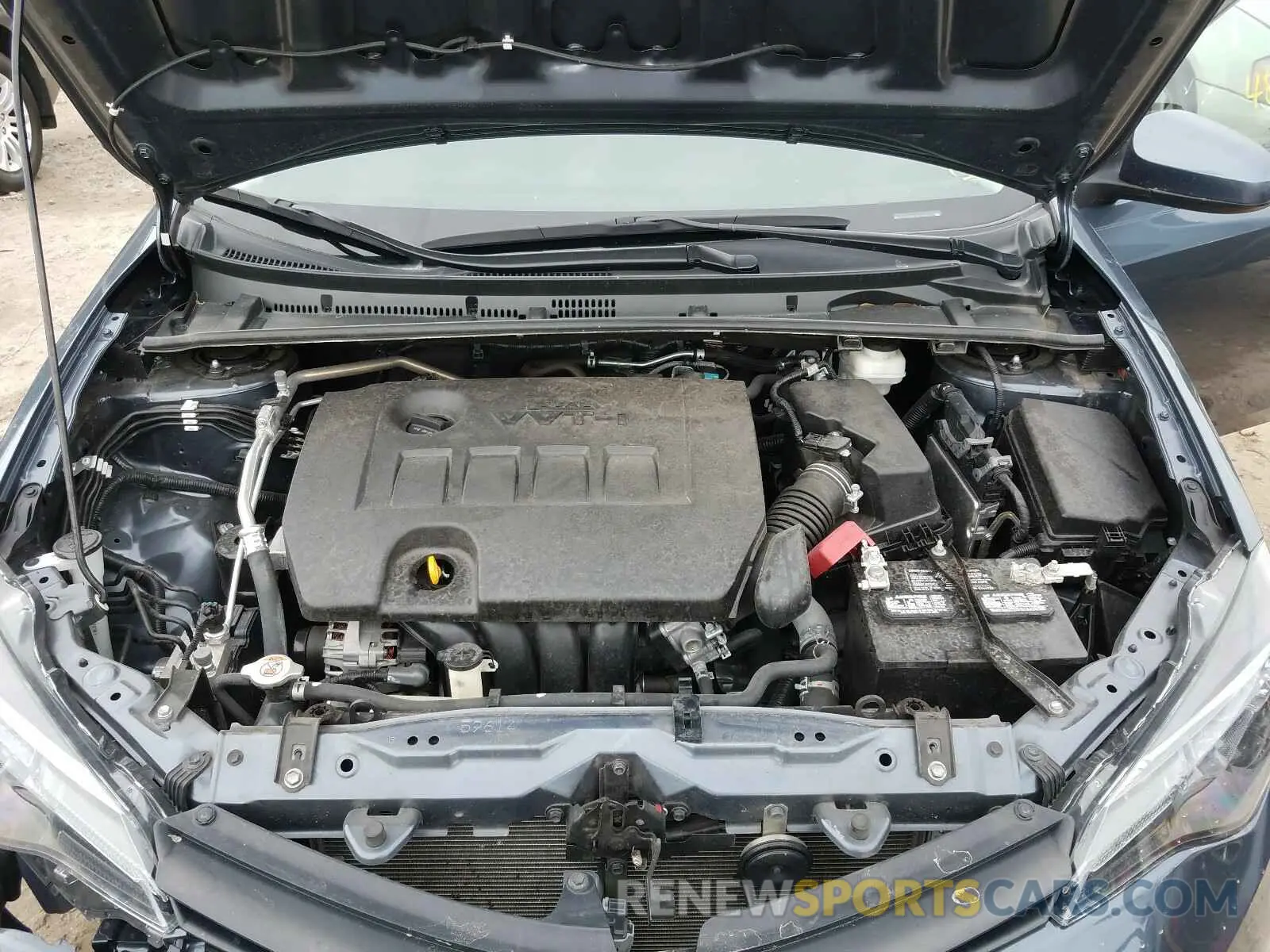 7 Photograph of a damaged car 2T1BURHE5KC181431 TOYOTA COROLLA 2019