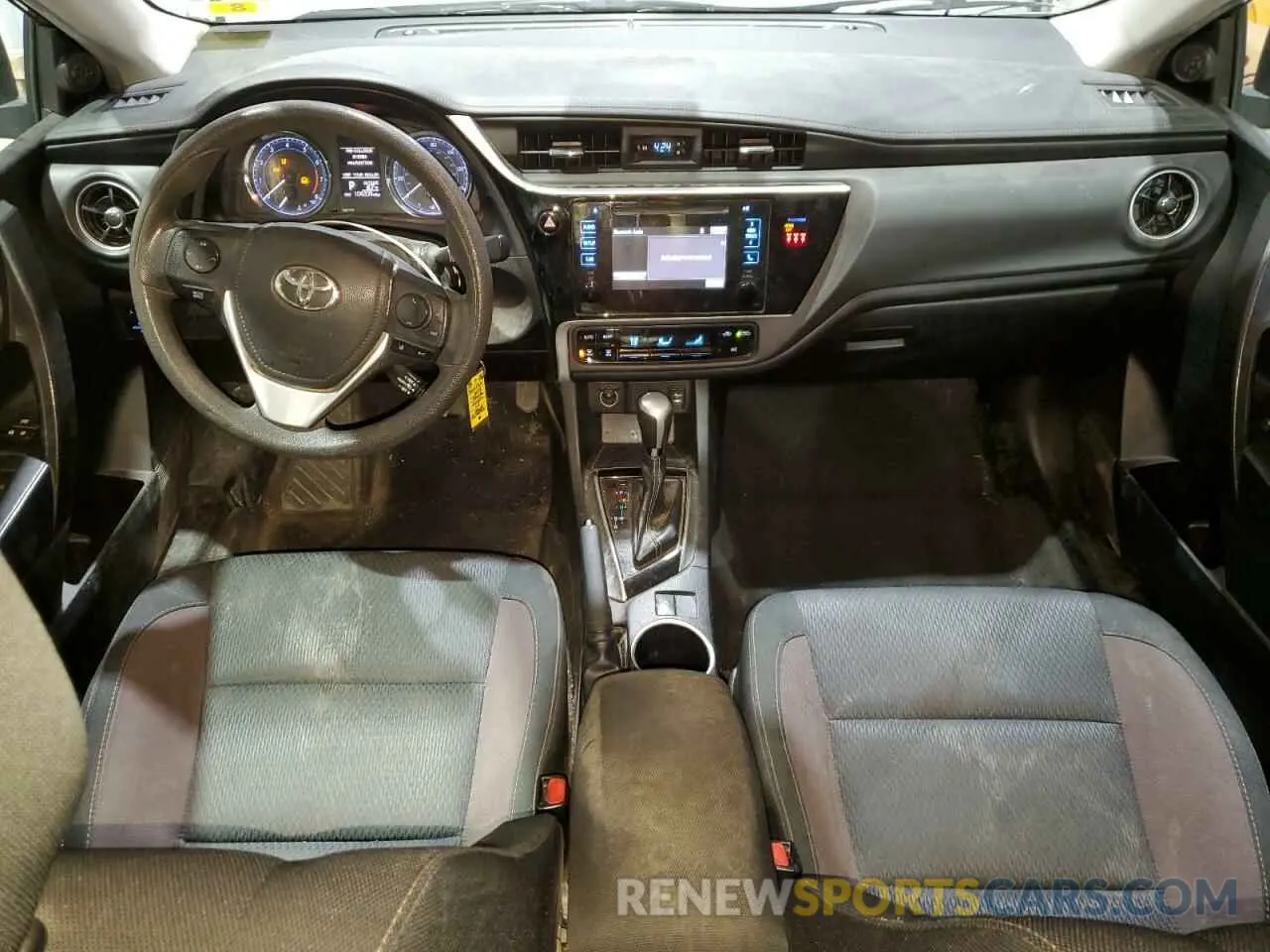 8 Photograph of a damaged car 2T1BURHE5KC185821 TOYOTA COROLLA 2019