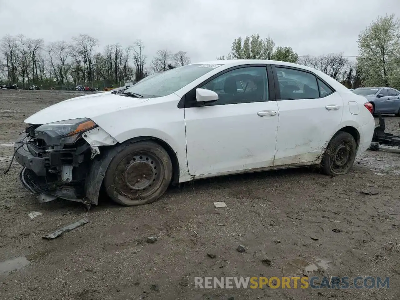1 Photograph of a damaged car 2T1BURHE5KC192820 TOYOTA COROLLA 2019