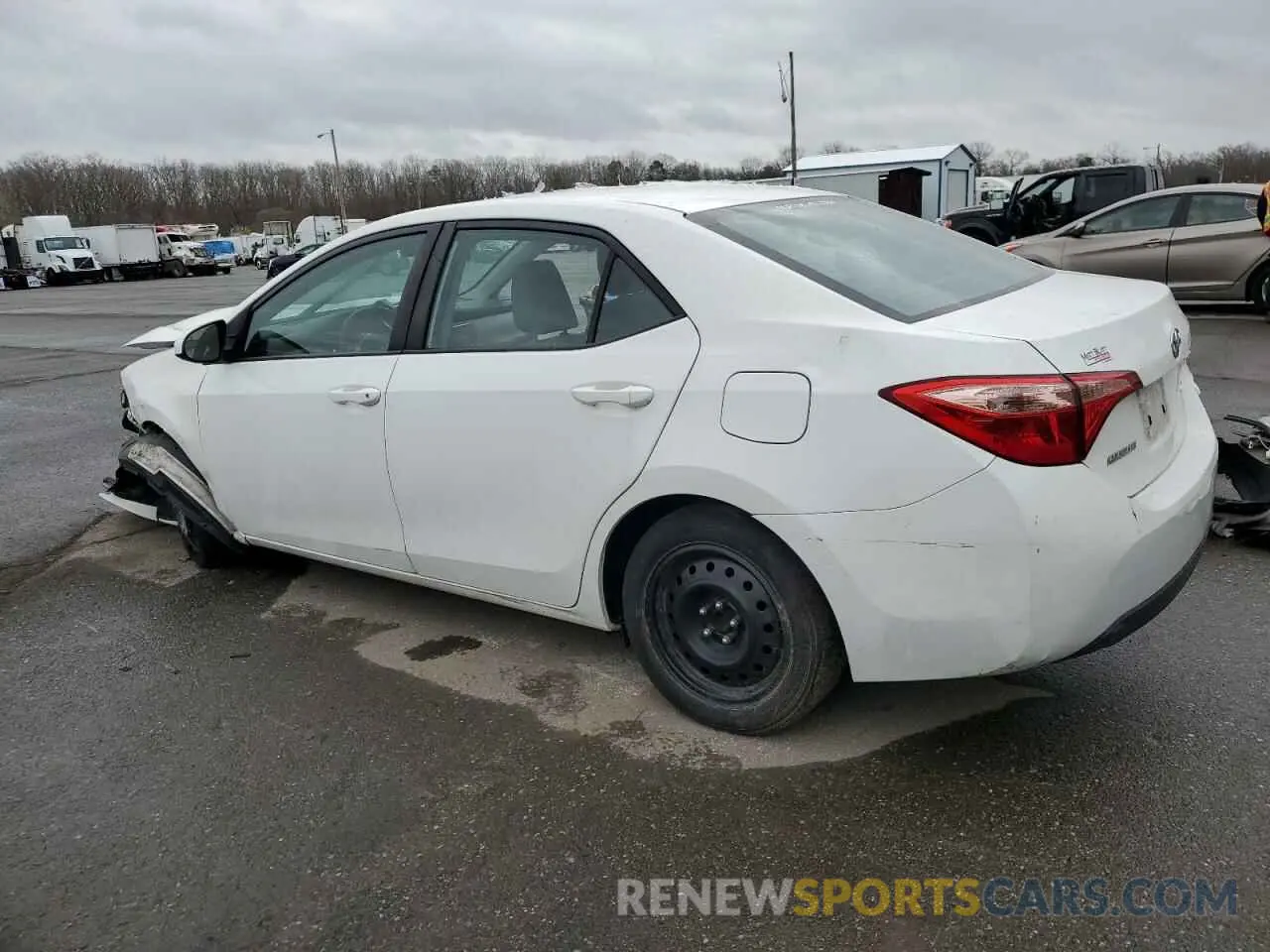 2 Фотография поврежденного автомобиля 2T1BURHE5KC192994 TOYOTA COROLLA 2019