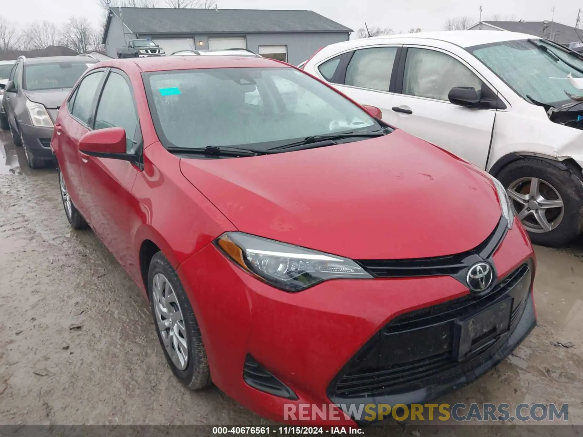 1 Photograph of a damaged car 2T1BURHE5KC200012 TOYOTA COROLLA 2019