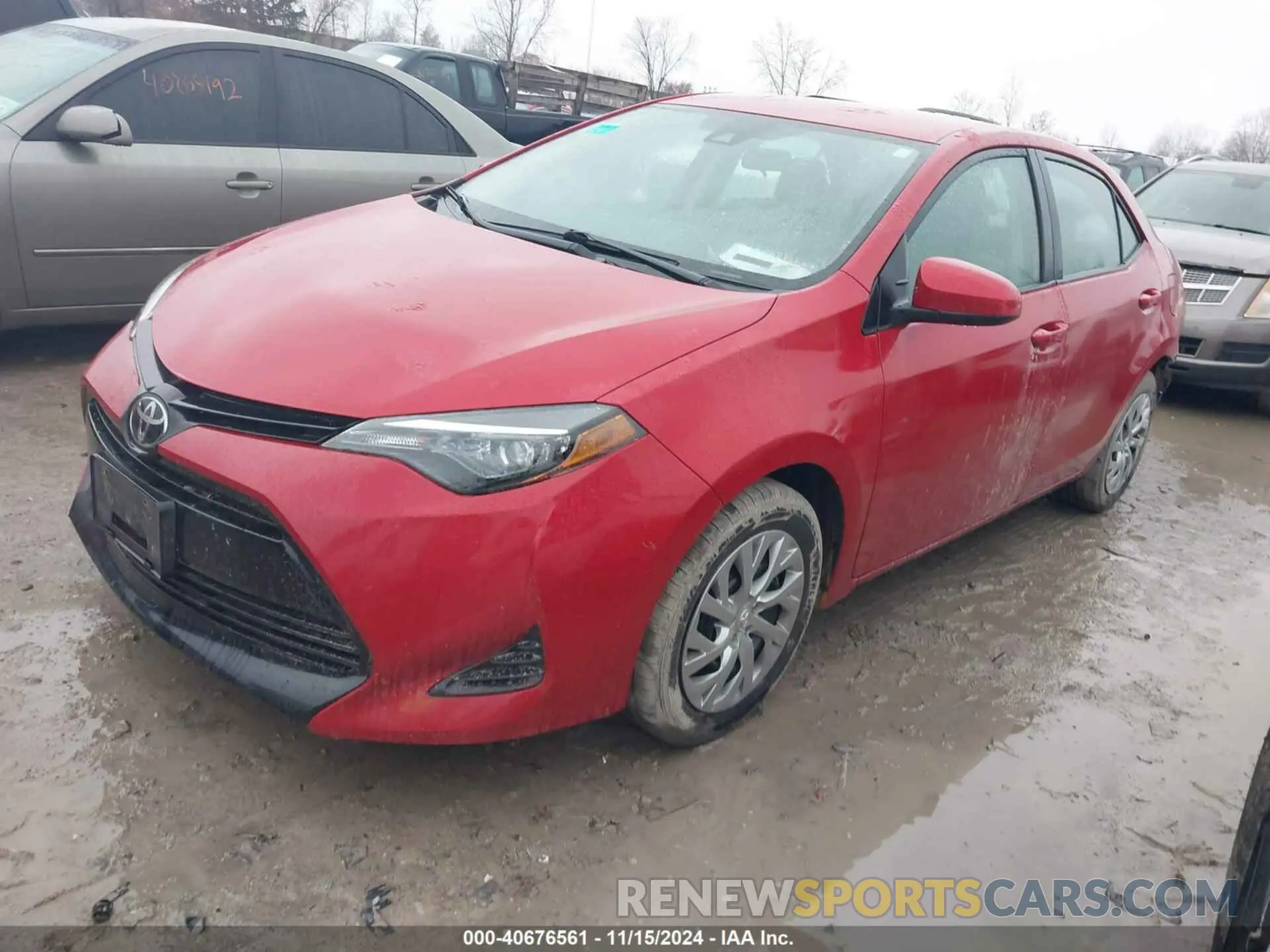 2 Photograph of a damaged car 2T1BURHE5KC200012 TOYOTA COROLLA 2019