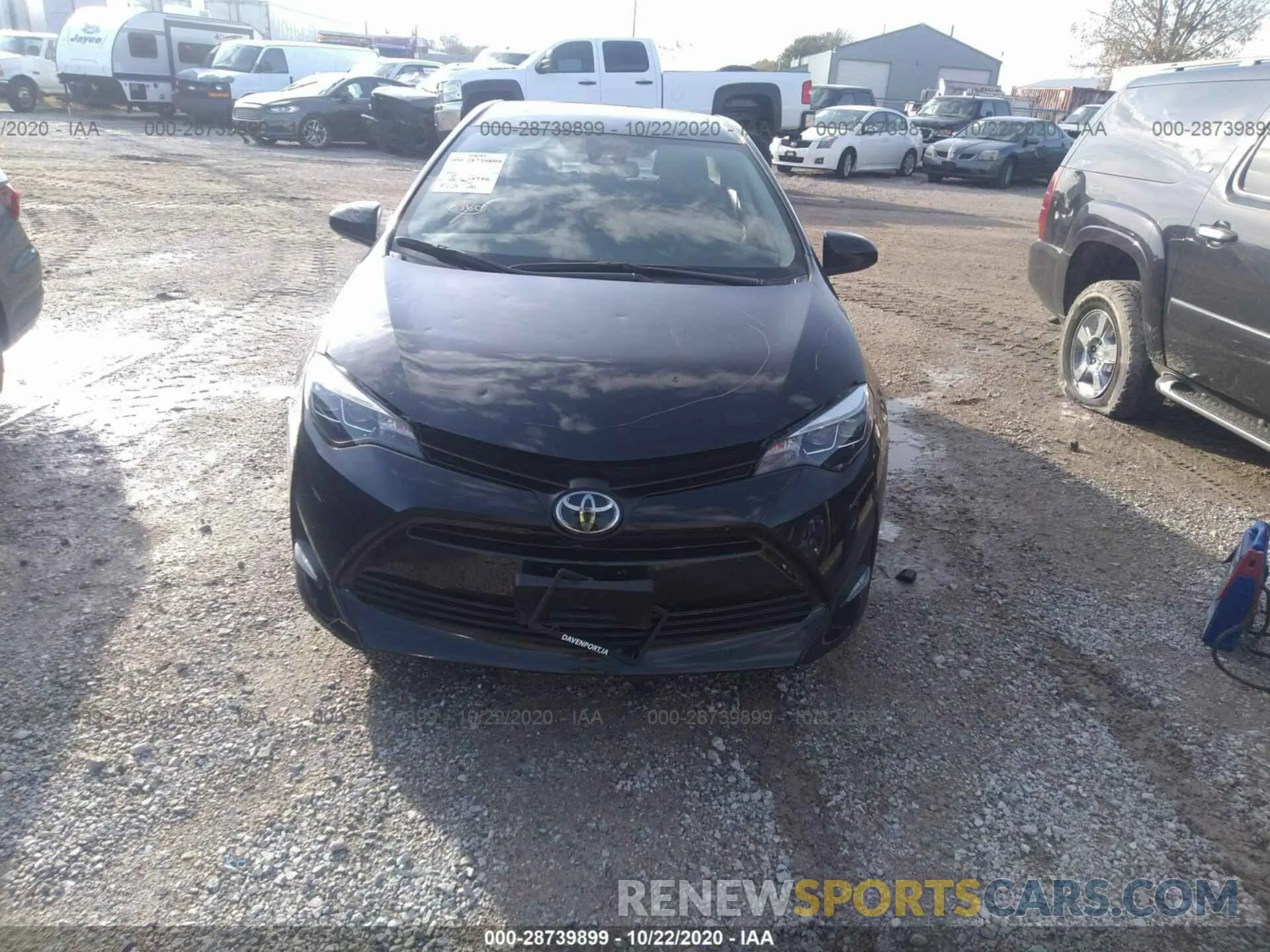 6 Photograph of a damaged car 2T1BURHE5KC205372 TOYOTA COROLLA 2019