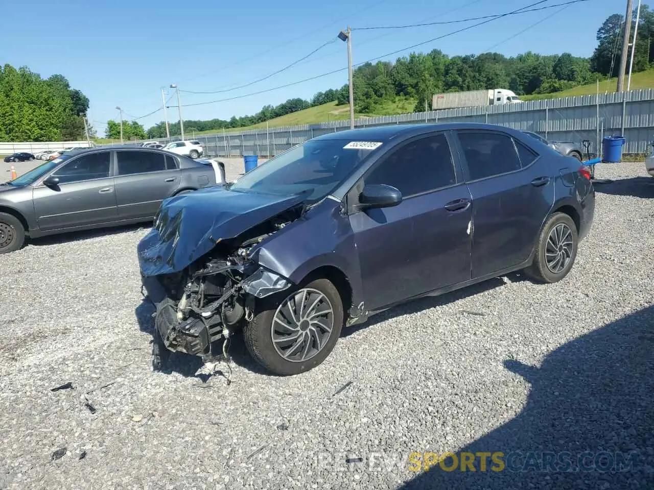 1 Фотография поврежденного автомобиля 2T1BURHE5KC214511 TOYOTA COROLLA 2019