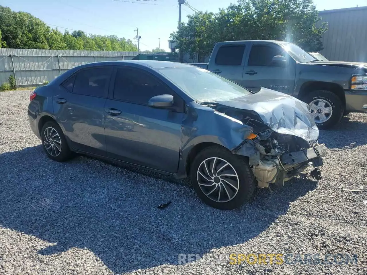4 Фотография поврежденного автомобиля 2T1BURHE5KC214511 TOYOTA COROLLA 2019
