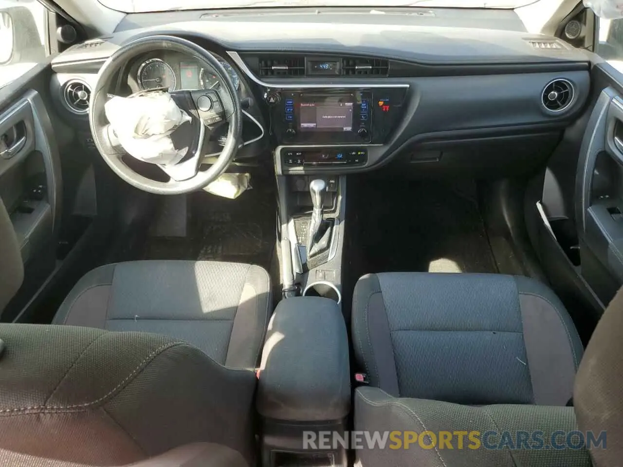 8 Photograph of a damaged car 2T1BURHE5KC219319 TOYOTA COROLLA 2019