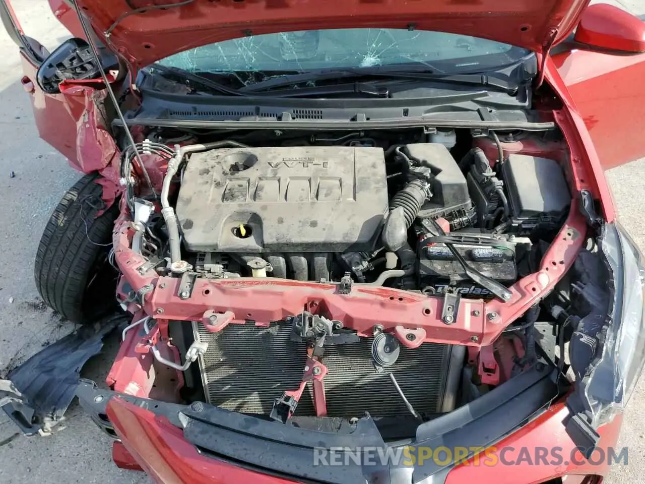 7 Фотография поврежденного автомобиля 2T1BURHE5KC219515 TOYOTA COROLLA 2019