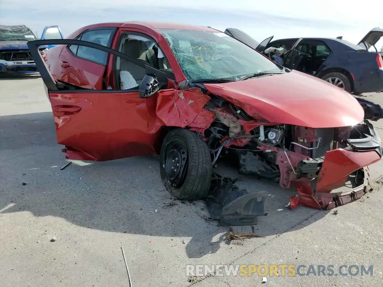 9 Фотография поврежденного автомобиля 2T1BURHE5KC219515 TOYOTA COROLLA 2019