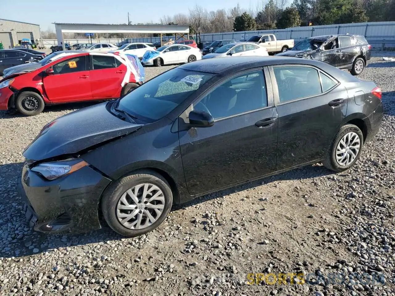 1 Photograph of a damaged car 2T1BURHE5KC219952 TOYOTA COROLLA 2019