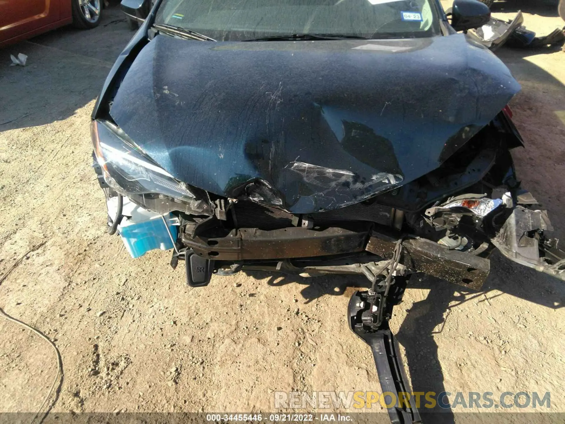 6 Photograph of a damaged car 2T1BURHE5KC238713 TOYOTA COROLLA 2019