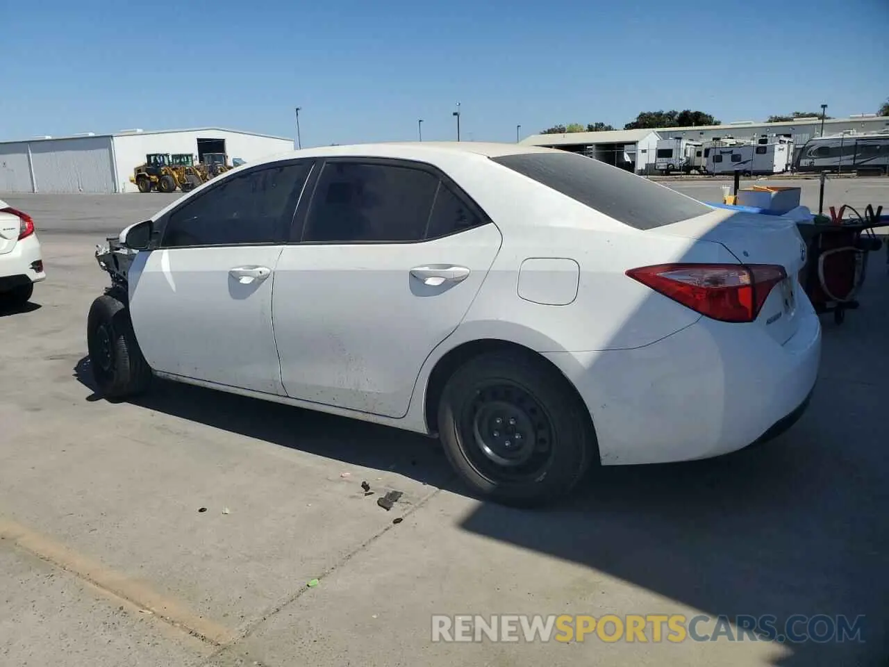 2 Photograph of a damaged car 2T1BURHE5KC242096 TOYOTA COROLLA 2019