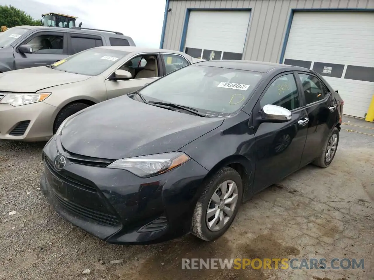 2 Photograph of a damaged car 2T1BURHE5KC243085 TOYOTA COROLLA 2019