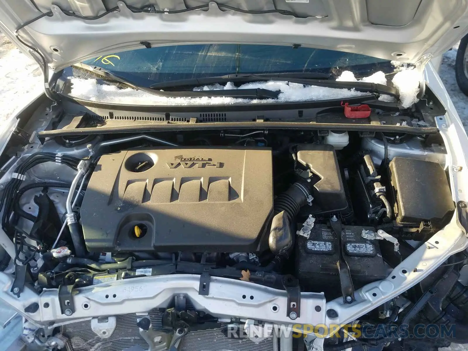 7 Photograph of a damaged car 2T1BURHE6KC136773 TOYOTA COROLLA 2019