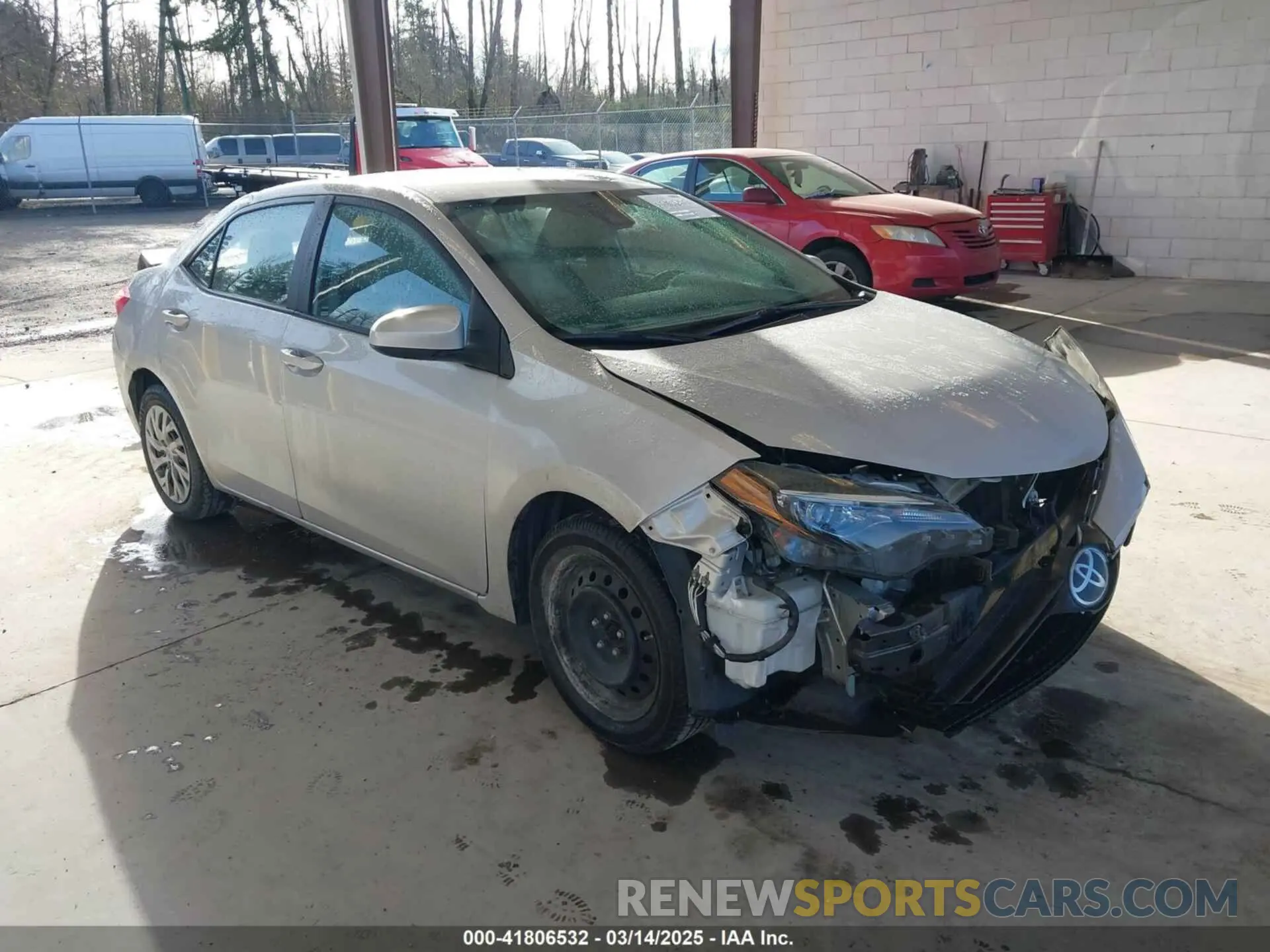 1 Фотография поврежденного автомобиля 2T1BURHE6KC150480 TOYOTA COROLLA 2019