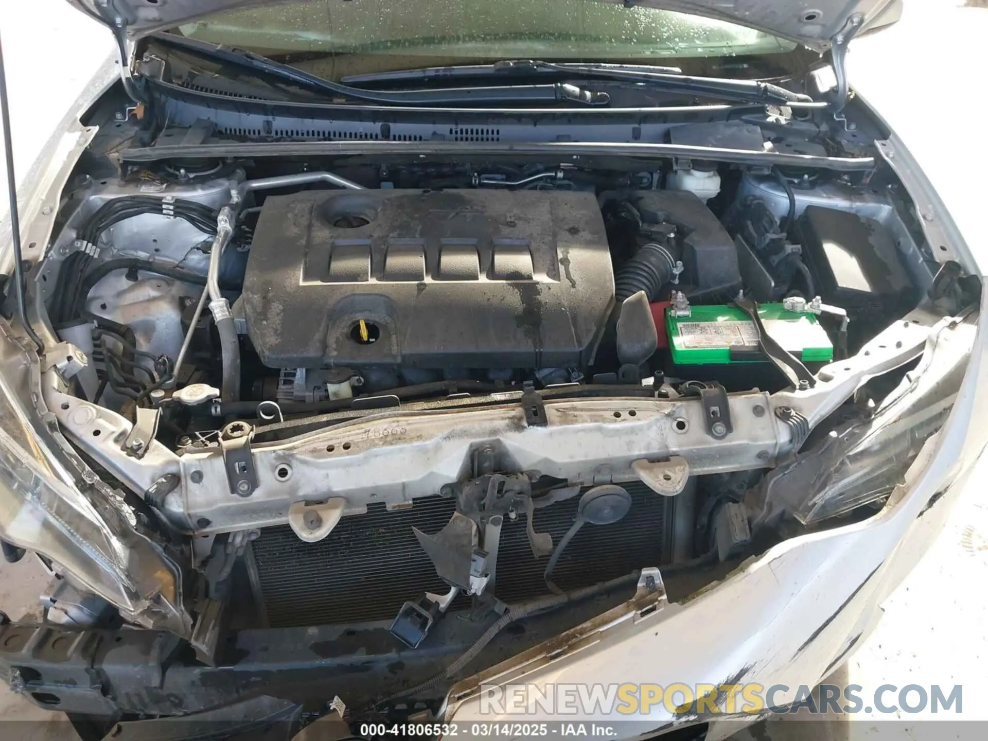 10 Фотография поврежденного автомобиля 2T1BURHE6KC150480 TOYOTA COROLLA 2019