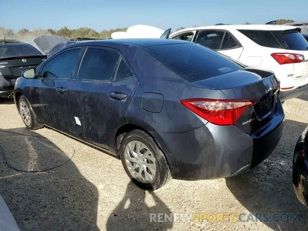 2 Photograph of a damaged car 2T1BURHE6KC157736 TOYOTA COROLLA 2019