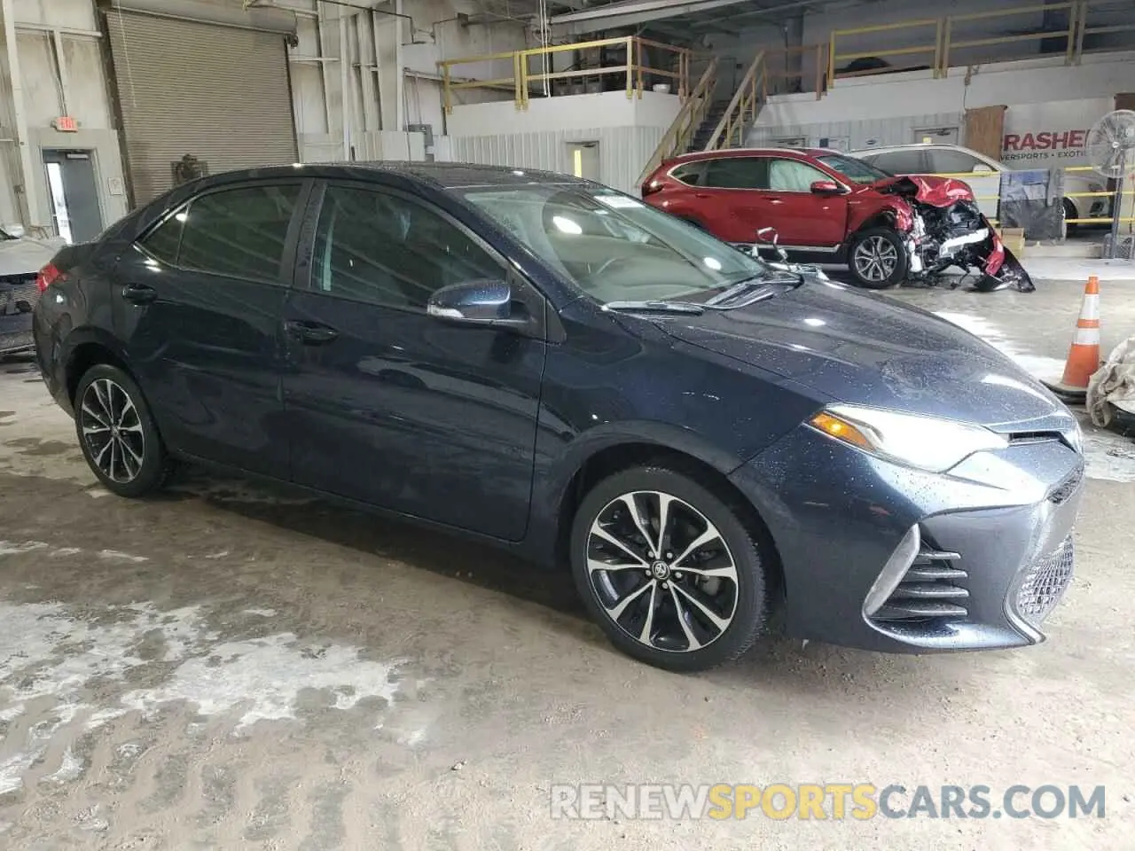 4 Фотография поврежденного автомобиля 2T1BURHE6KC166940 TOYOTA COROLLA 2019