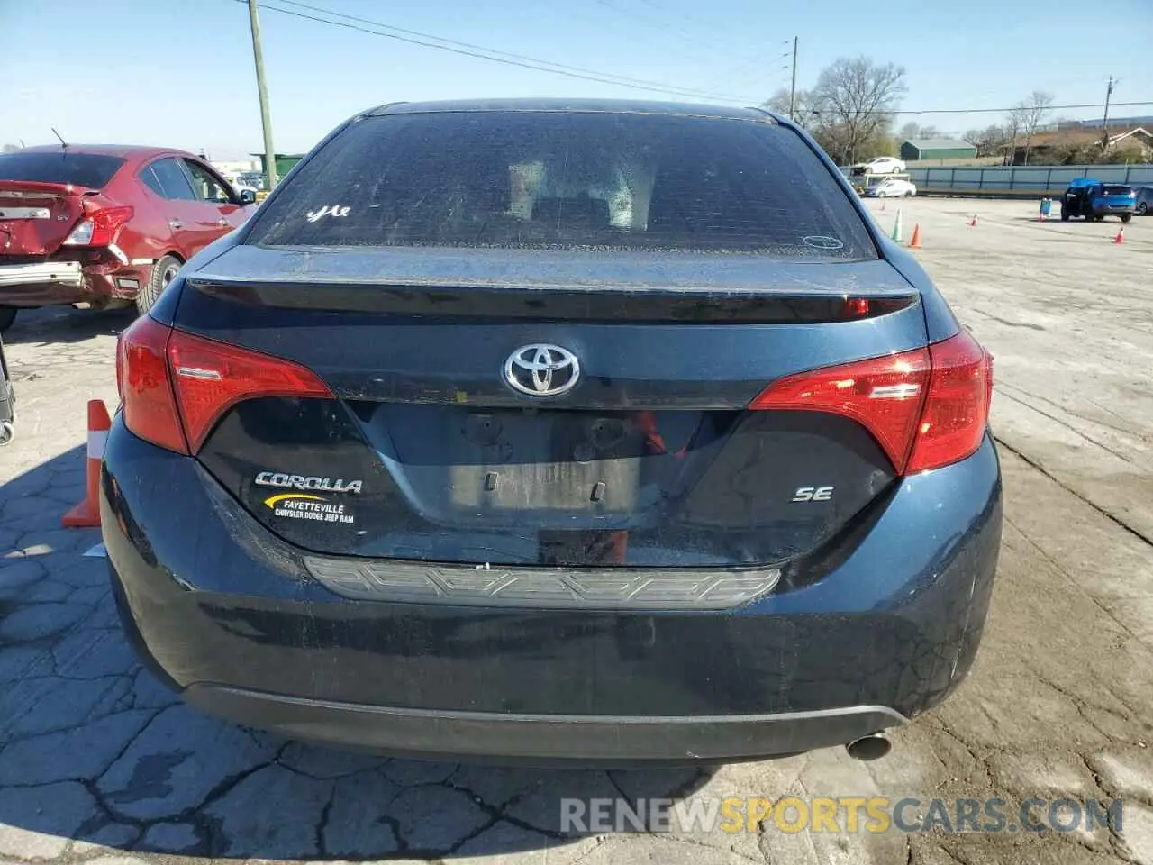 6 Photograph of a damaged car 2T1BURHE6KC168431 TOYOTA COROLLA 2019