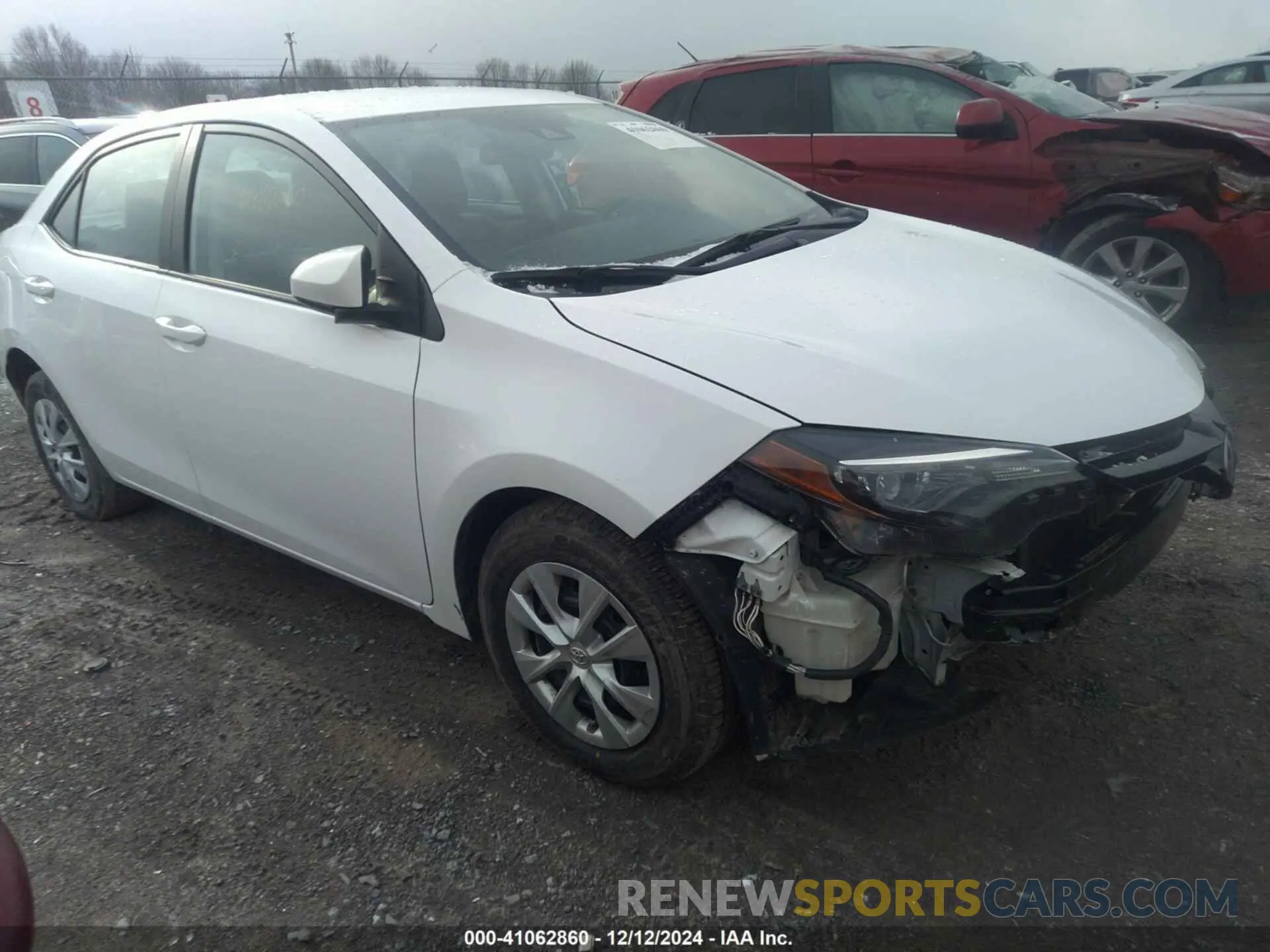 1 Фотография поврежденного автомобиля 2T1BURHE6KC174813 TOYOTA COROLLA 2019