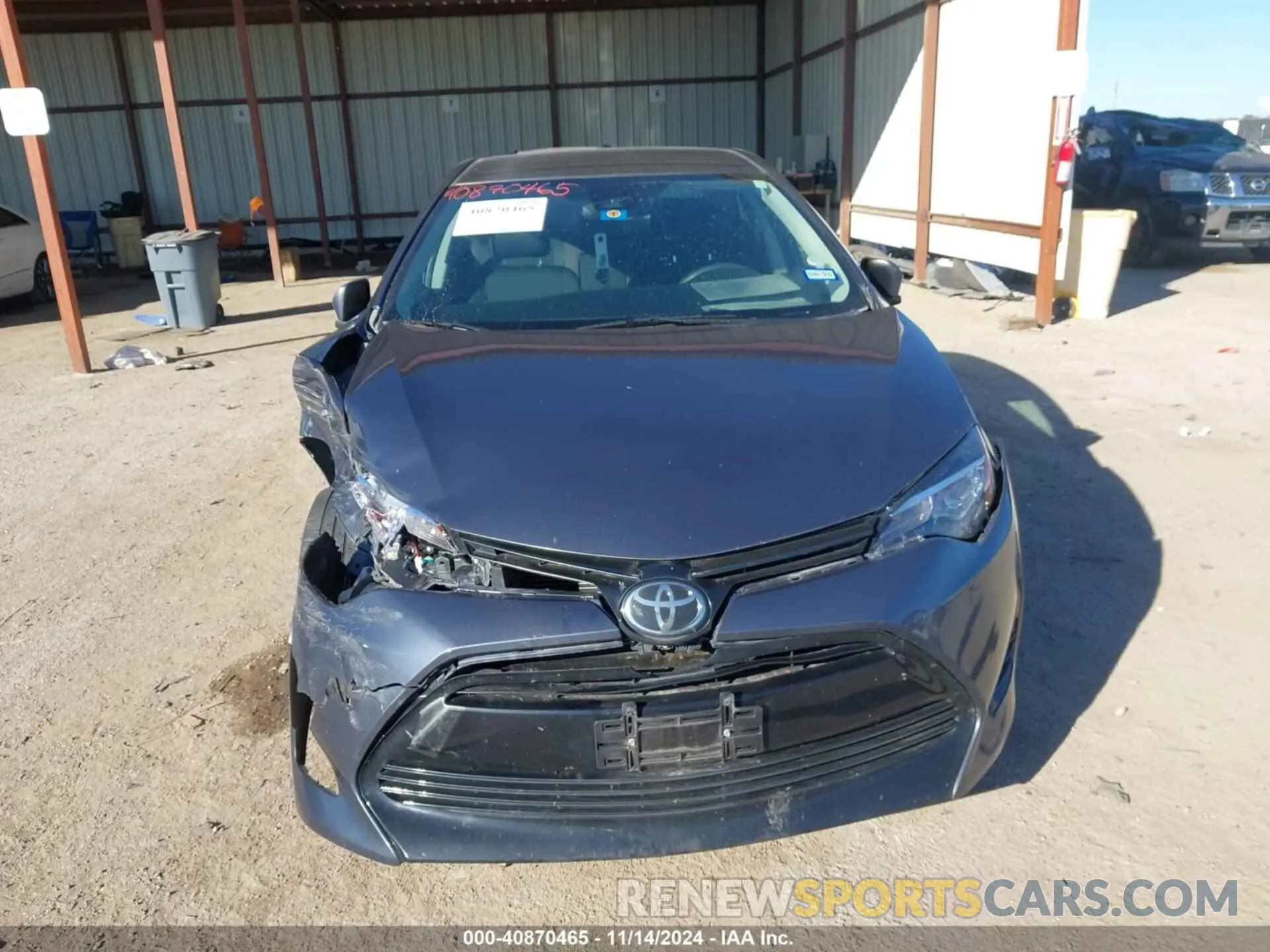 12 Photograph of a damaged car 2T1BURHE6KC188162 TOYOTA COROLLA 2019