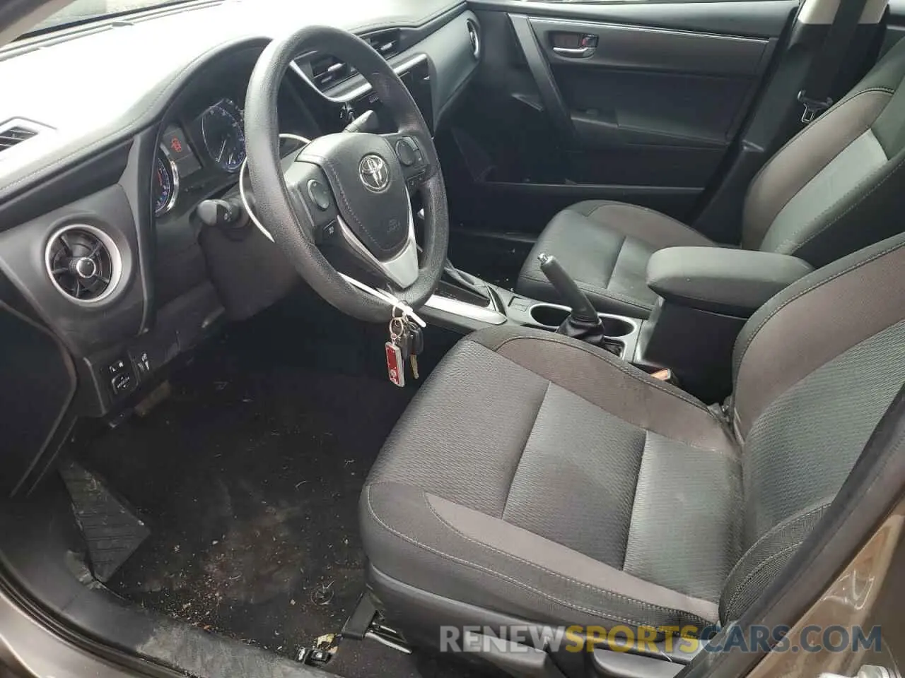 7 Photograph of a damaged car 2T1BURHE6KC190428 TOYOTA COROLLA 2019
