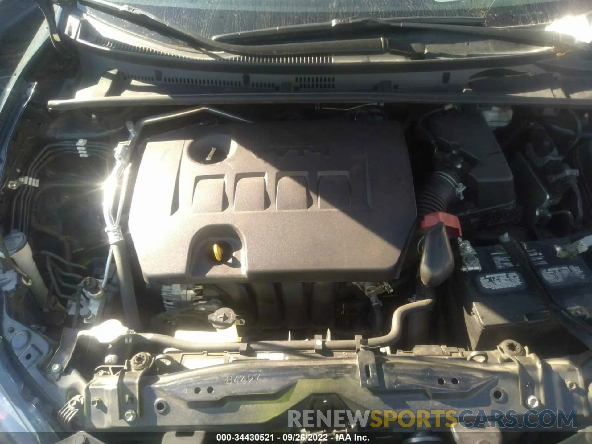 10 Photograph of a damaged car 2T1BURHE6KC206305 TOYOTA COROLLA 2019