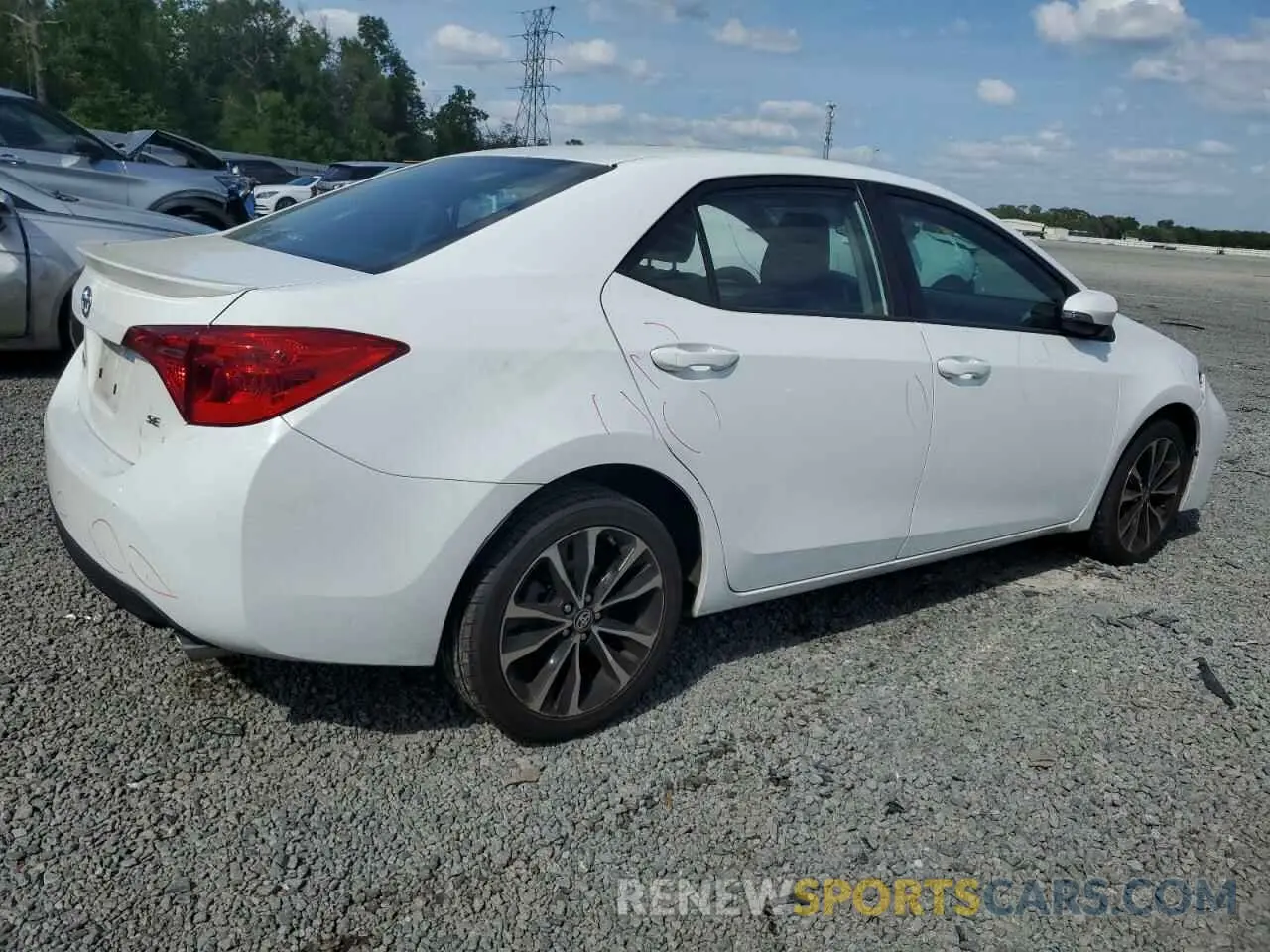 3 Photograph of a damaged car 2T1BURHE6KC211116 TOYOTA COROLLA 2019