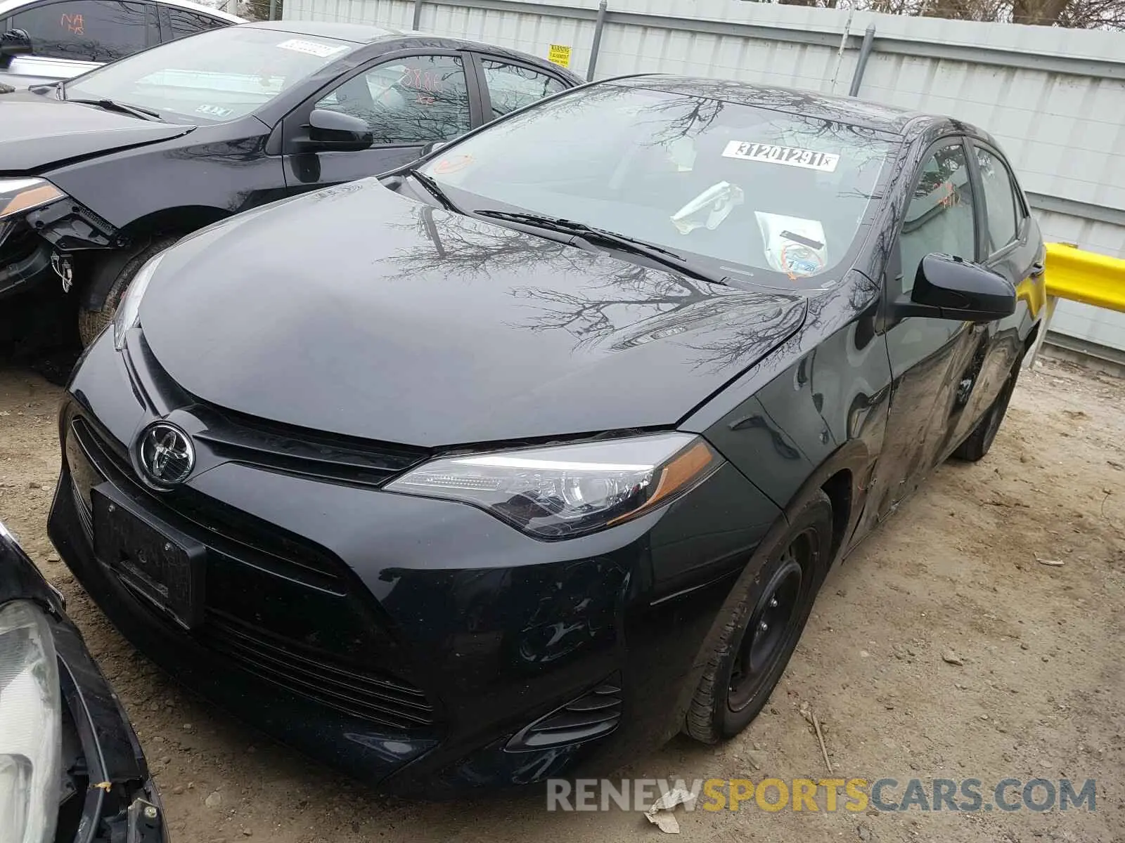 2 Photograph of a damaged car 2T1BURHE6KC223864 TOYOTA COROLLA 2019
